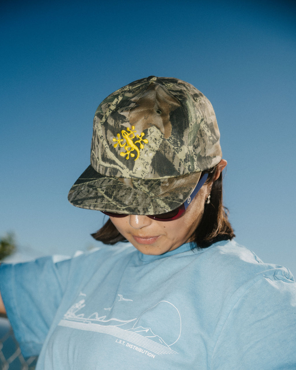 Butiki Snapback - Tree Camo