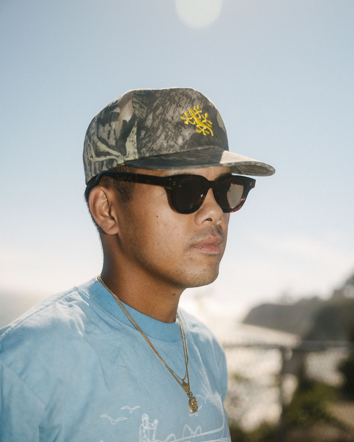 Butiki Snapback - Tree Camo